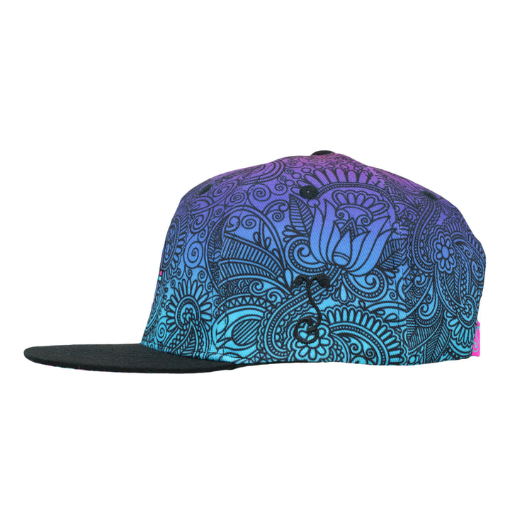 Janis Joplin Cosmic Paisley Snapback Hat