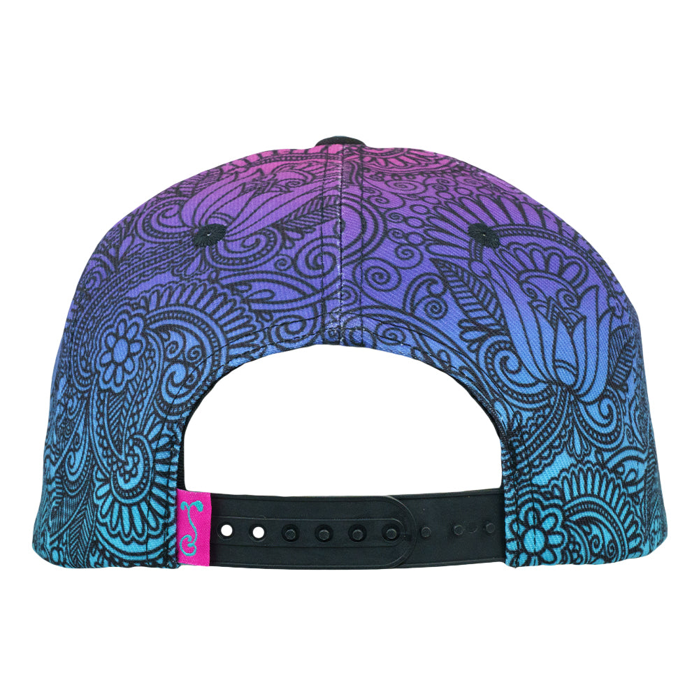 Janis Joplin Cosmic Paisley Snapback Hat