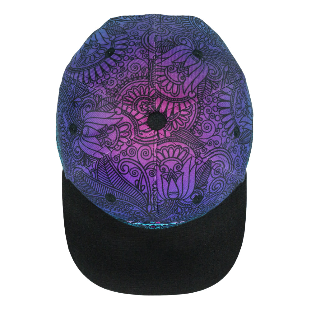 Janis Joplin Cosmic Paisley Snapback Hat