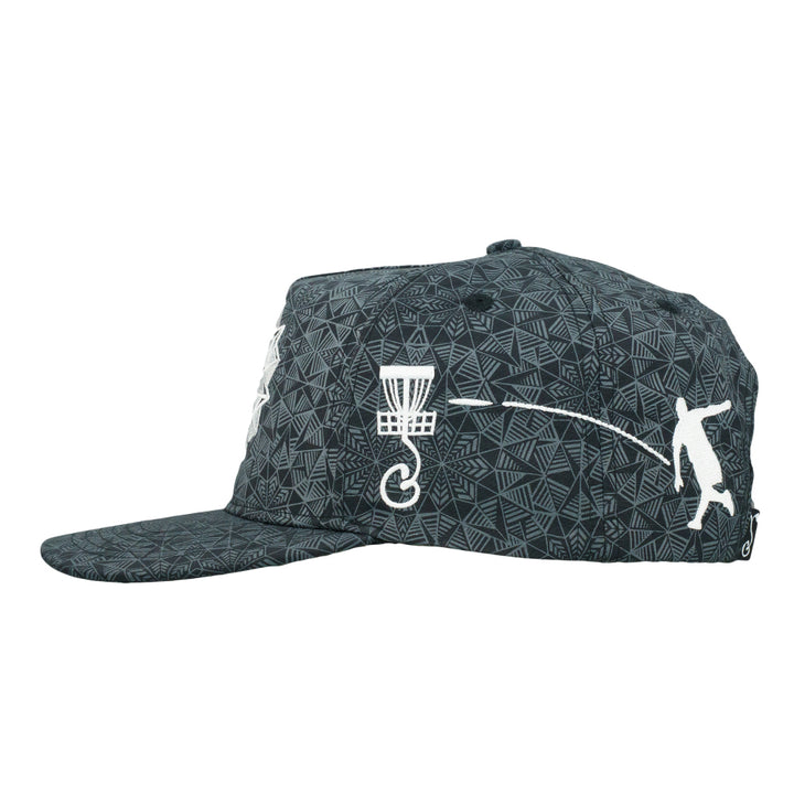 Disc Golf Burst Ripstop 501 Snapback Hat