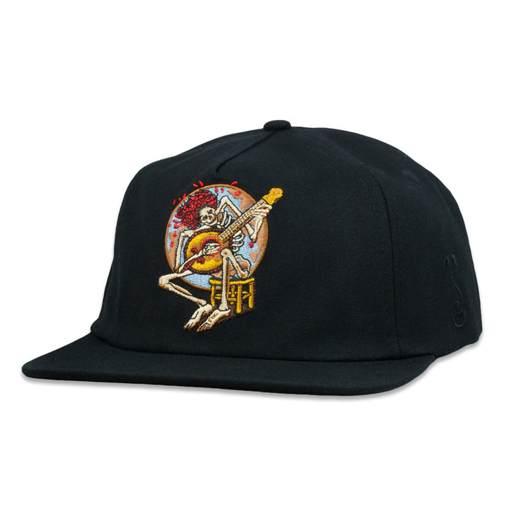 Stanley Mouse Easy Rider Black Unstructured Snapback Hat