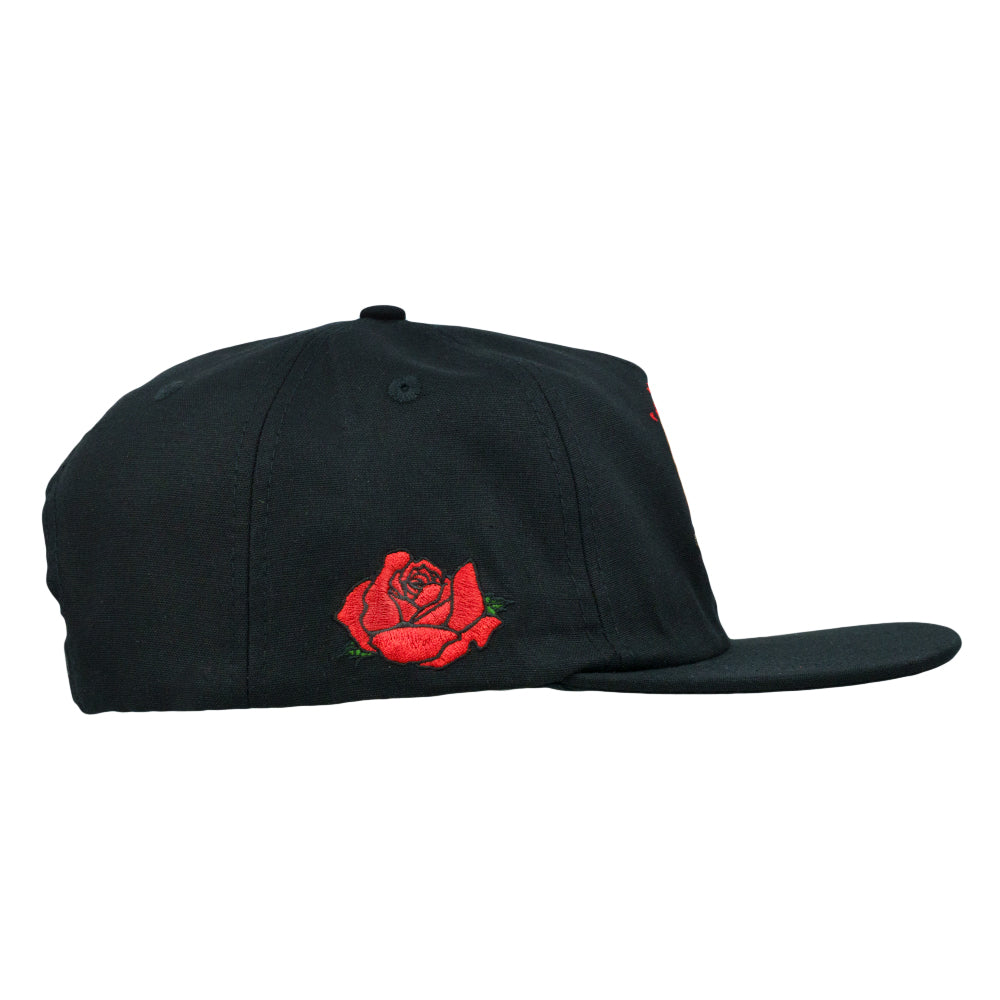 Stanley Mouse Easy Rider Black Unstructured Snapback Hat