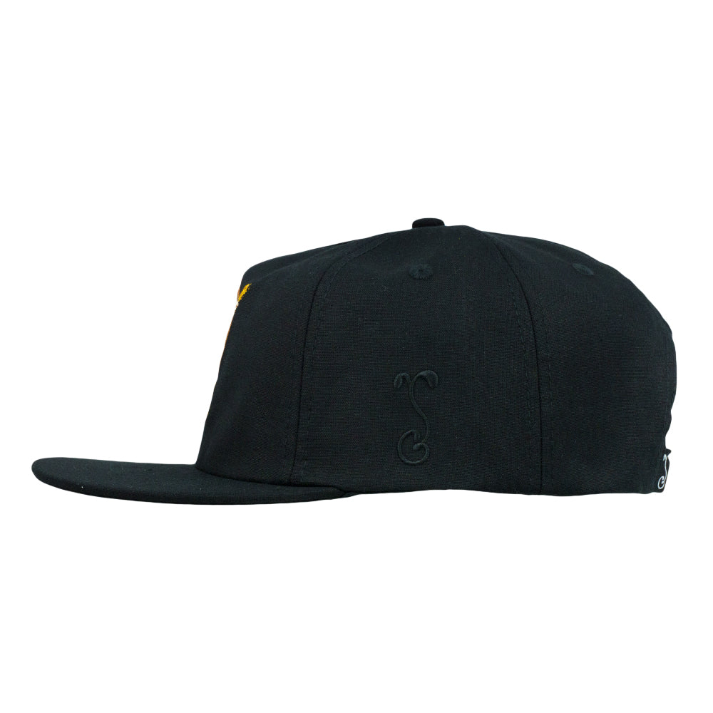 Stanley Mouse Easy Rider Black Unstructured Snapback Hat