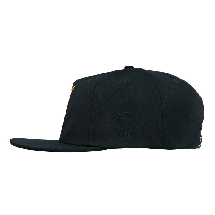 Stanley Mouse Easy Rider Black Unstructured Snapback Hat
