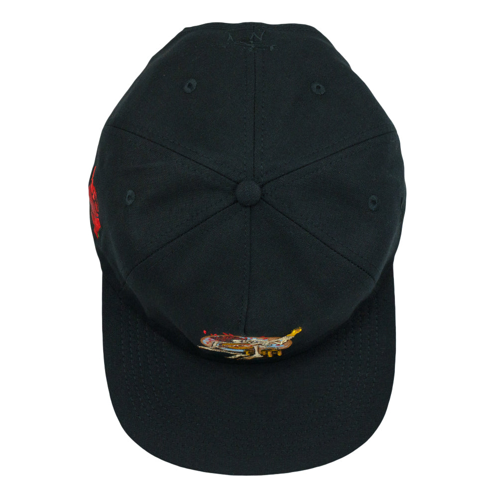 Stanley Mouse Easy Rider Black Unstructured Snapback Hat