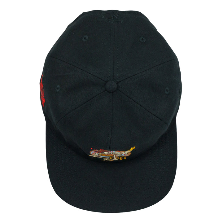 Stanley Mouse Easy Rider Black Unstructured Snapback Hat