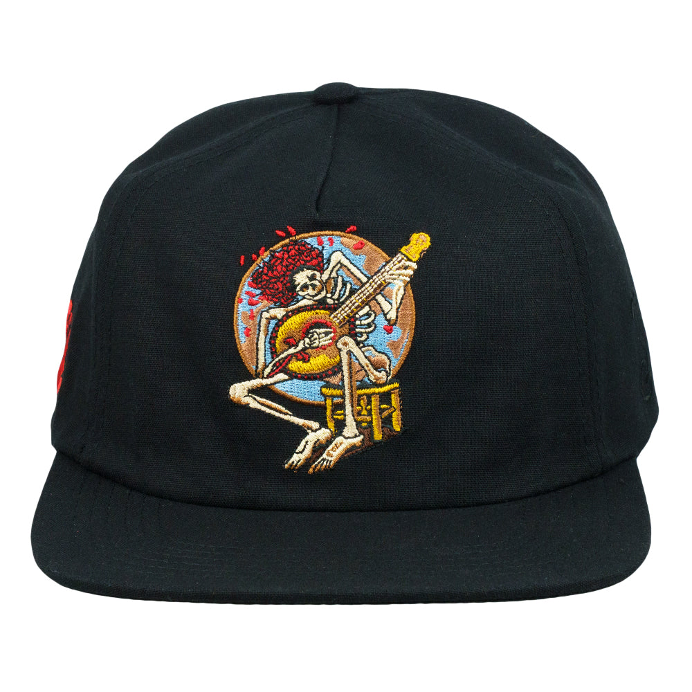 Stanley Mouse Easy Rider Black Unstructured Snapback Hat