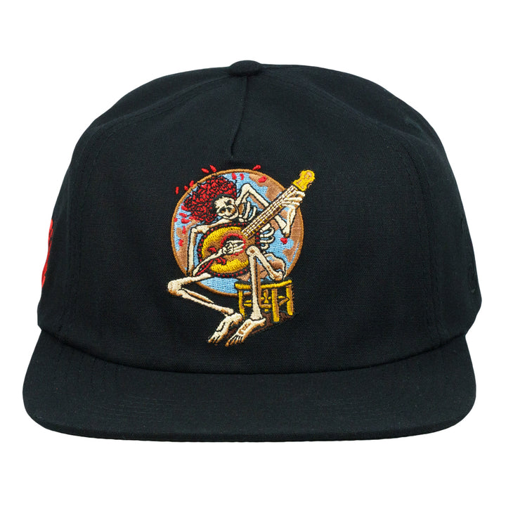 Stanley Mouse Easy Rider Black Unstructured Snapback Hat