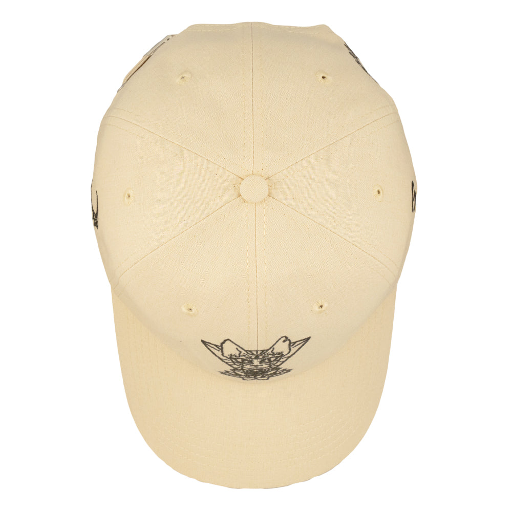 Celestial Sphynx Cat Cream Dad Hat