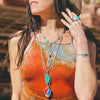 Lazy Lightning Pendant | Labradorite