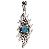 Lazy Lightning Pendant | Labradorite