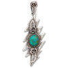 Lazy Lightning Pendant | Turquoise