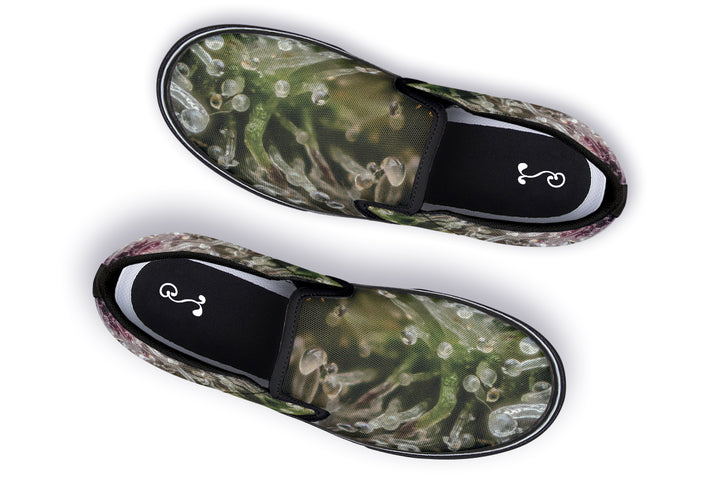 Trichome Macro Slip On Shoes