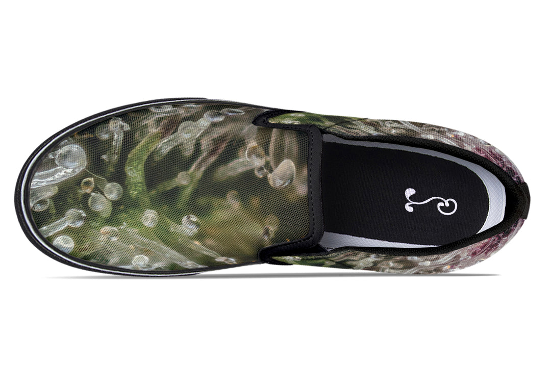 Trichome Macro Slip On Shoes