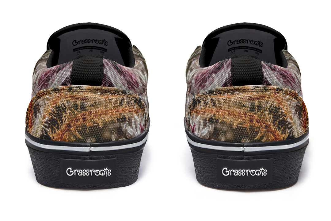 Trichome Macro Slip On Shoes