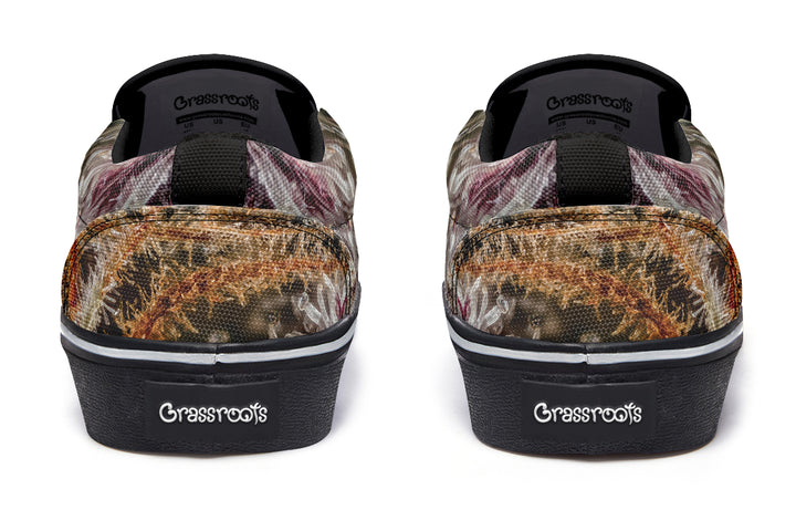 Trichome Macro Slip On Shoes