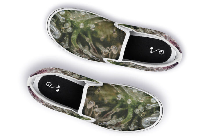 Trichome Macro Slip On Shoes