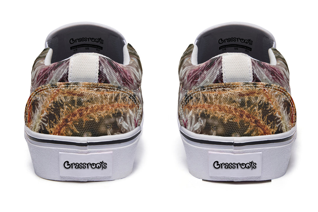 Trichome Macro Slip On Shoes