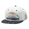 Danker Nuggets Pyramid White Snapback Hat