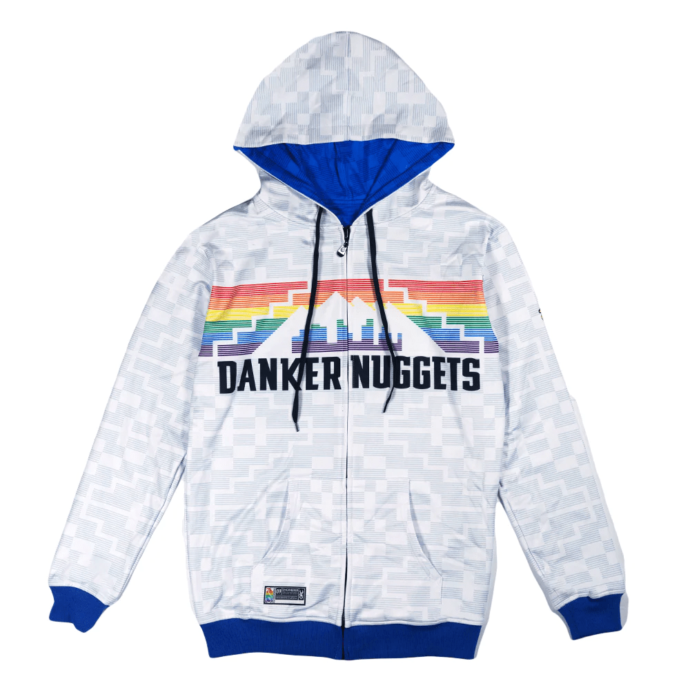 Nuggets 2025 rainbow hoodie