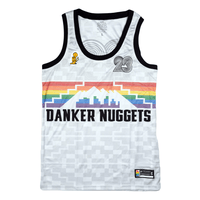 Danker Nuggets Pyramid White Jersey