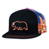James Casey Removable Bear Skyline Snapback Hat