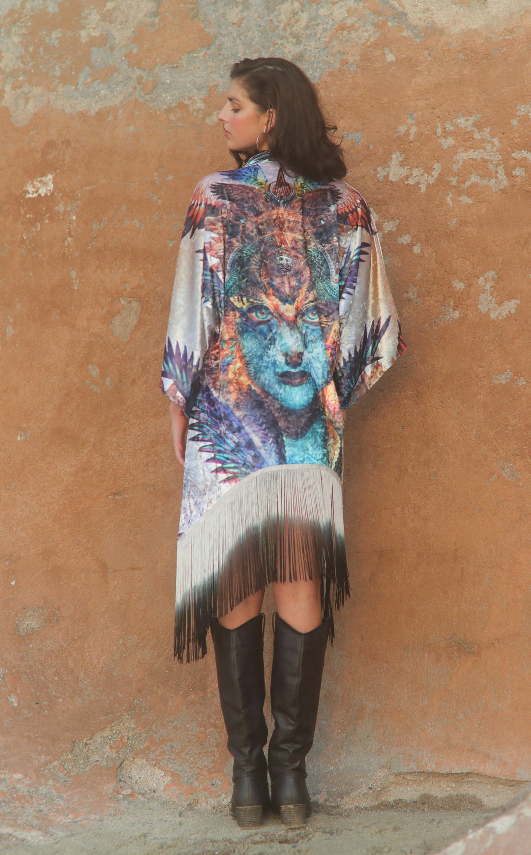 Dharma Dragon Velvet Kimono x Android Jones