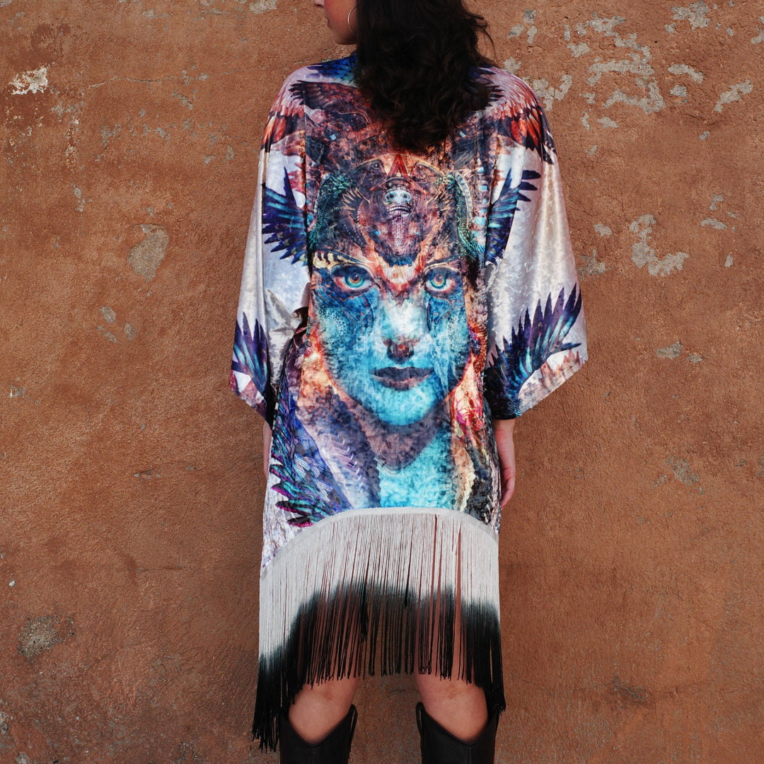 Dharma Dragon Velvet Kimono x Android Jones