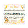 Winterland Bracelet Set | Silver