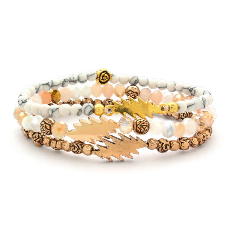 Winterland Bracelet Set | Gold