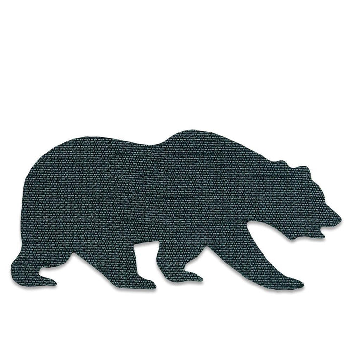 Parche de oso extraíble con la bandera de EE. UU.