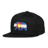 Colorado Bear Black Dri-Bear Snapback Hat