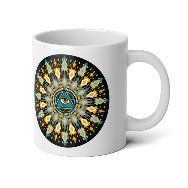 San Pedro Del Sol V3 Black Jumbo Mug, 20oz