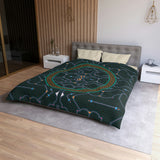Shipibo Black Duvet Cover