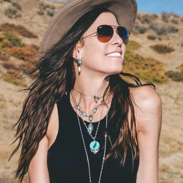Not Fade Away Necklace | Turquoise