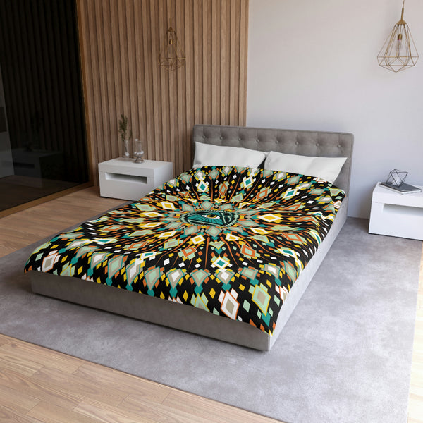 San Pedro Del Sol V3 Black Duvet Cover