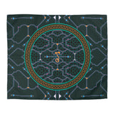 Shipibo Black Duvet Cover