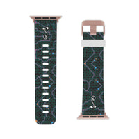 Shipibo Black Smart Watch Band