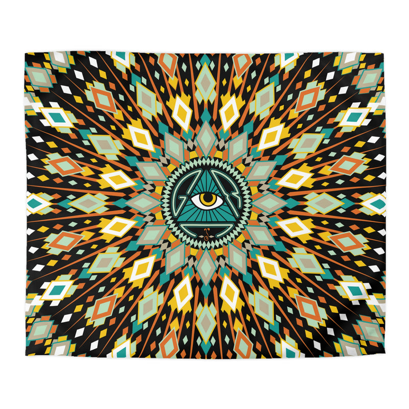 San Pedro Del Sol V3 Black Duvet Cover
