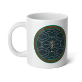 Shipibo Black Jumbo Mug, 20oz