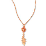 Lady Lullaby Necklace | Rose Gold