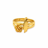 Crazy Fingers Stacking Rings | Gold