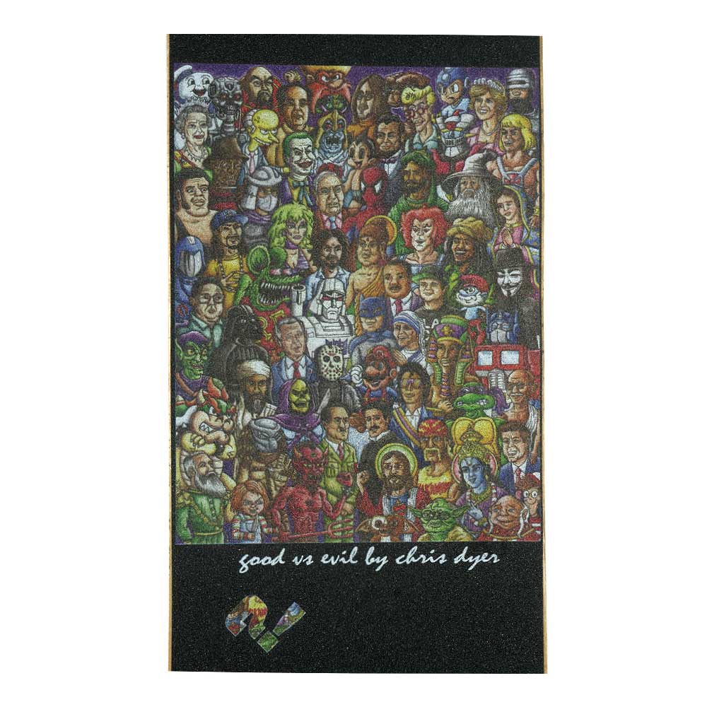 Skateboard Grip Tape Good Vs Evil