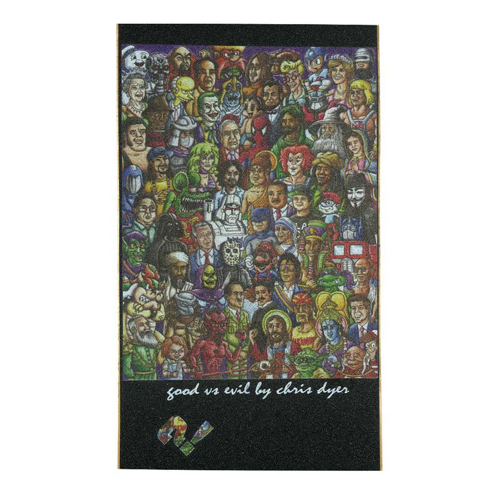 Skateboard Grip Tape Good Vs Evil