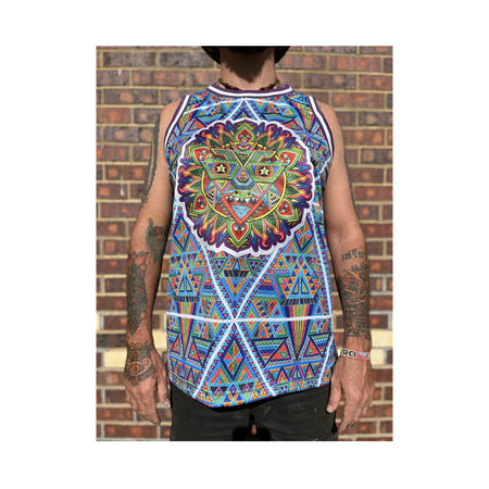 FAB Shapes Tie Dye T Shirt