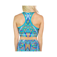 DMT inverted Racerback Crop