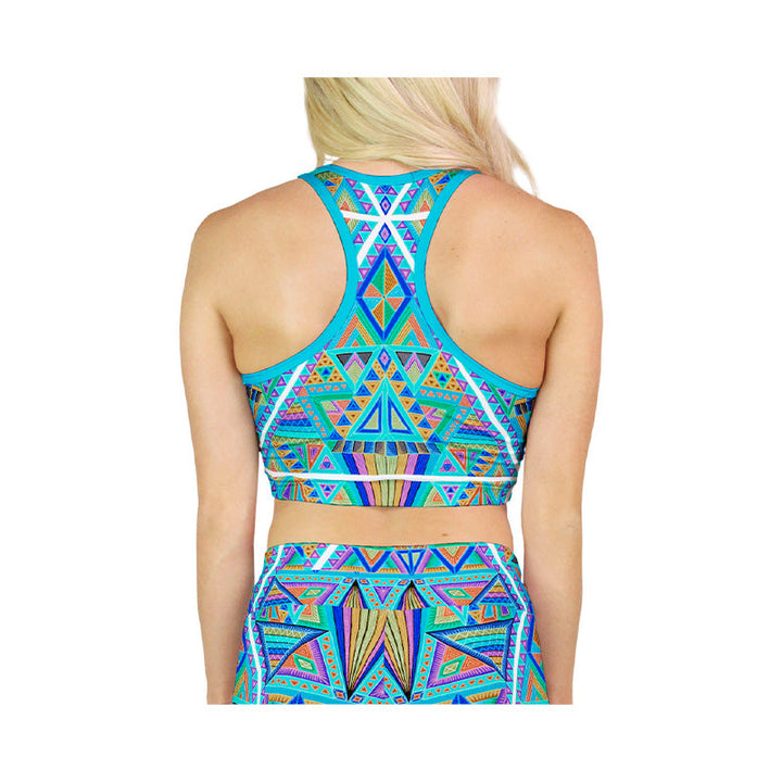 Camiseta sin mangas con espalda cruzada invertida DMT 