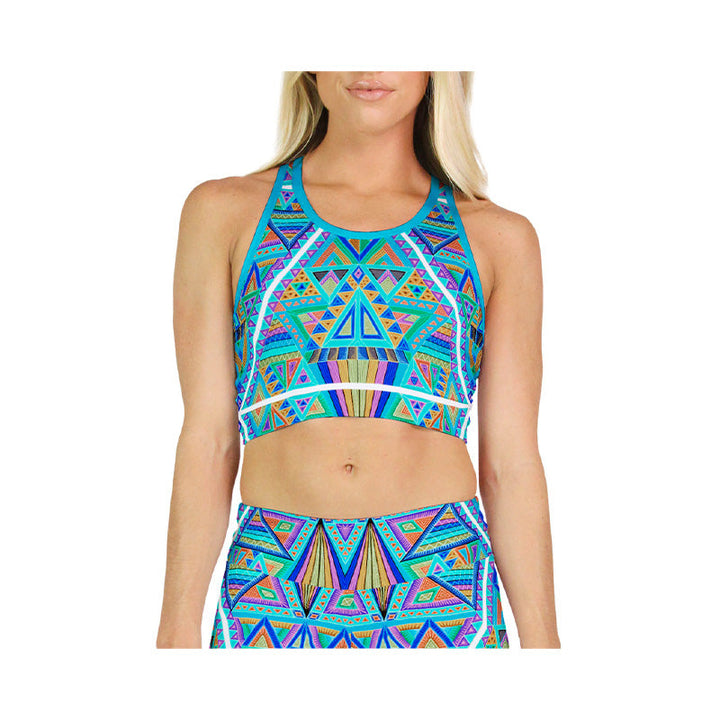 Camiseta sin mangas con espalda cruzada invertida DMT 