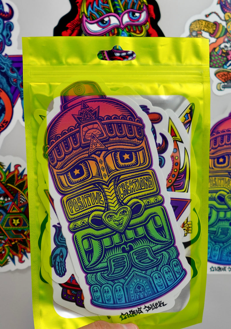 Happy Sack Sticker 6-Pack