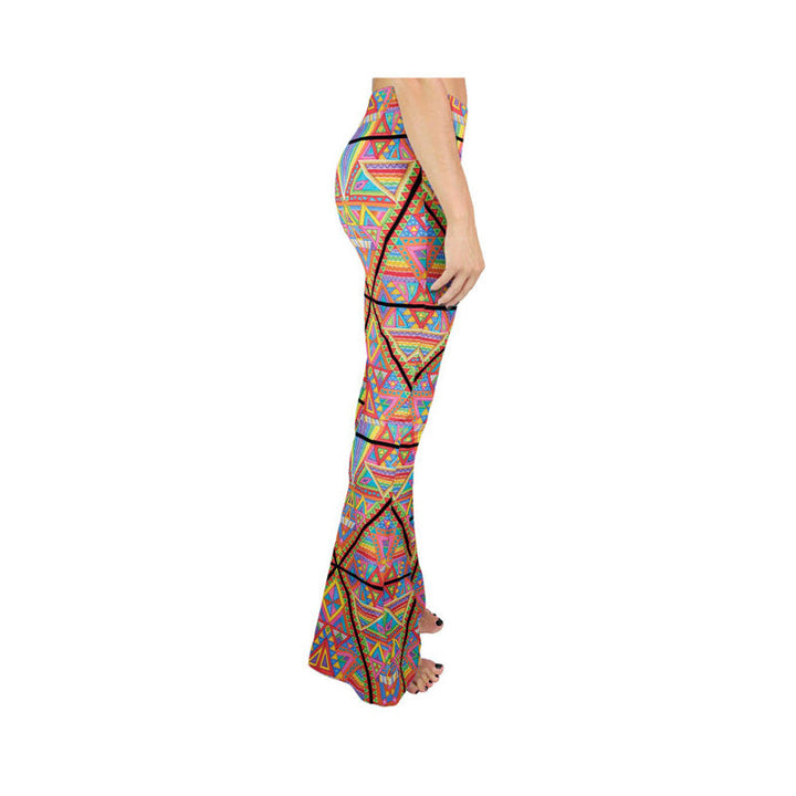 PANTALONES DE CAMPANA CON PATRÓN DMT
